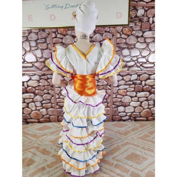 Hamilton Collection I love Lucy Lucille Ball Carmen Miranda Porcelain Doll - Picture 4 of 9